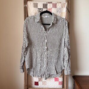 Jane and Delancey Striped Blouse